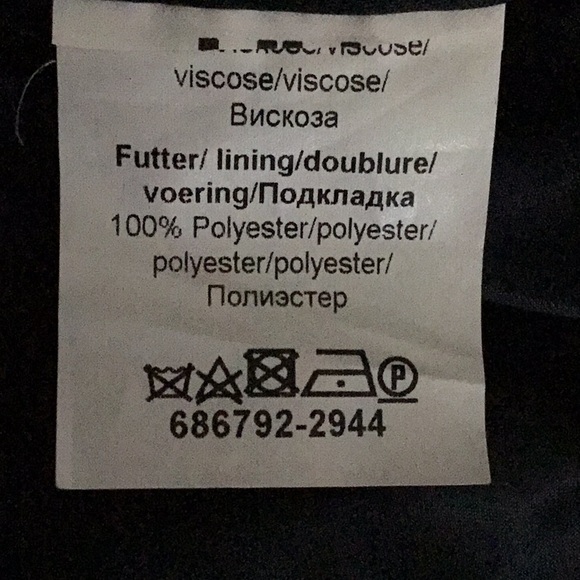 RIANI dress. Blue print.with turquoise and green, white - Picture 4 of 4